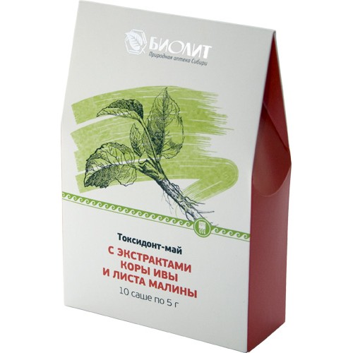 Купить Токсидонт-май с экстрактами коры ивы и листа малины  г. Севастополь  